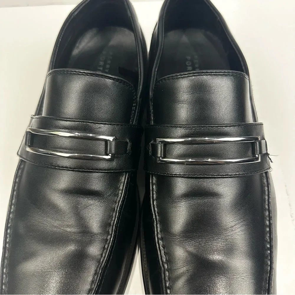 Perry Ellis Portfolio Russel Black Dress Shoe Men's Sz 11.5 Style PEFST14156A-2